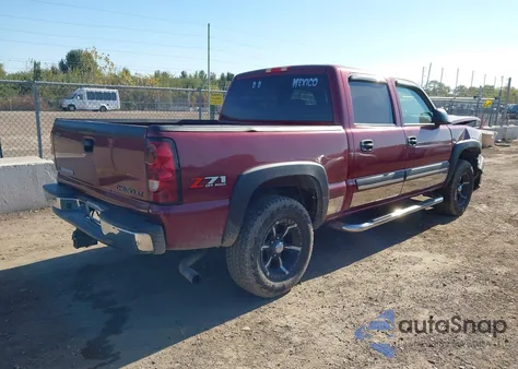 2005 Chevrolet Silverado 1500 Z71 from USA, damaged, VIN 2GCEK13T151235918